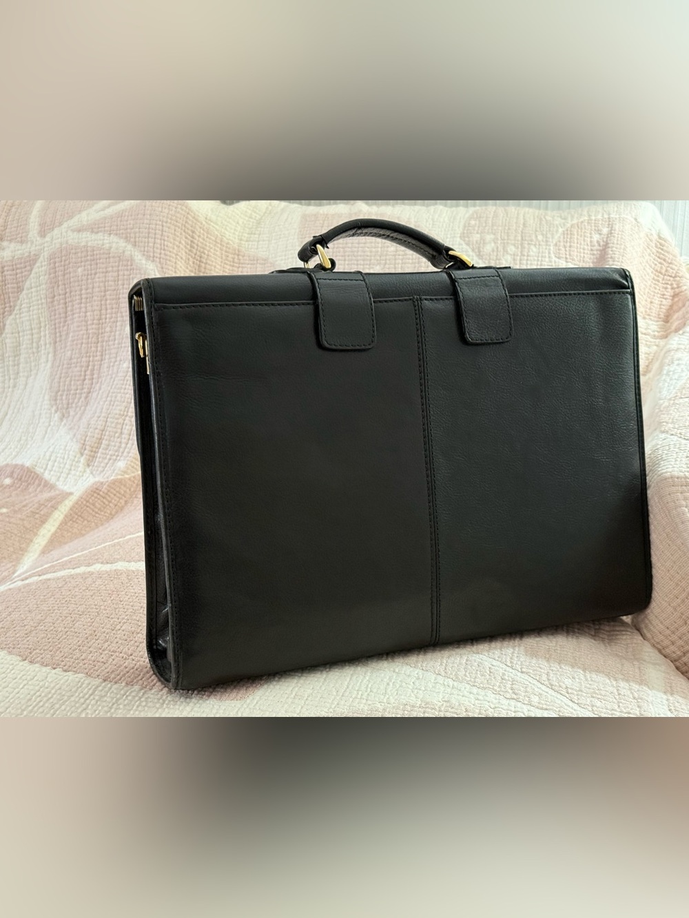 VINTAGE BLACK UMI BRIEFCASE - Picture 8 of 16